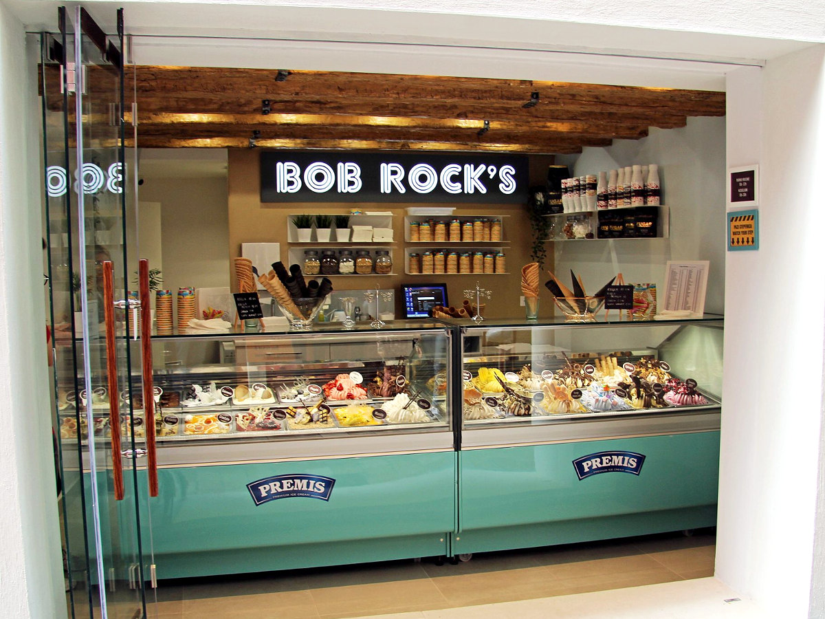 bob rocks ice cream shop zadar